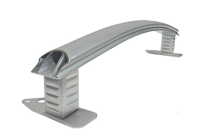 鋁型材定制開模汽車前保險杠橫梁鋁型材 工業(yè)鋁型材